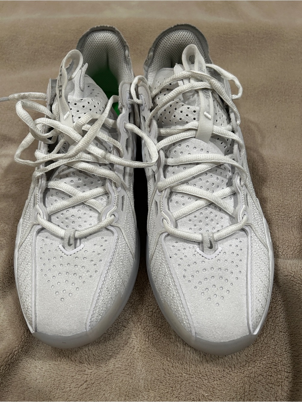 Nike Air Zoom Cut 3 rare -White with silver swoosh 2024